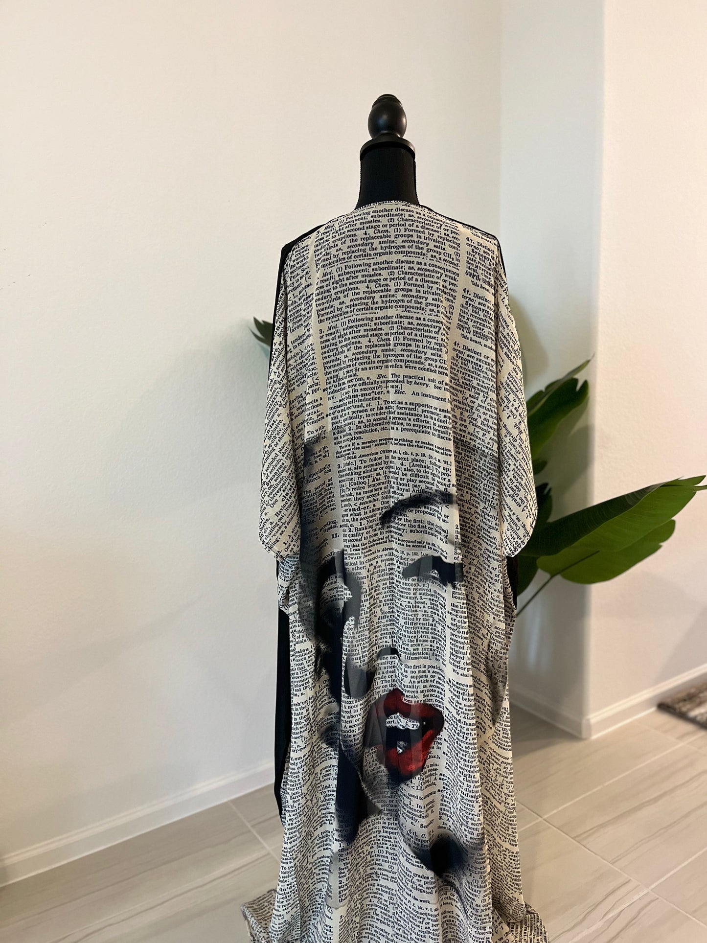 Open abaya