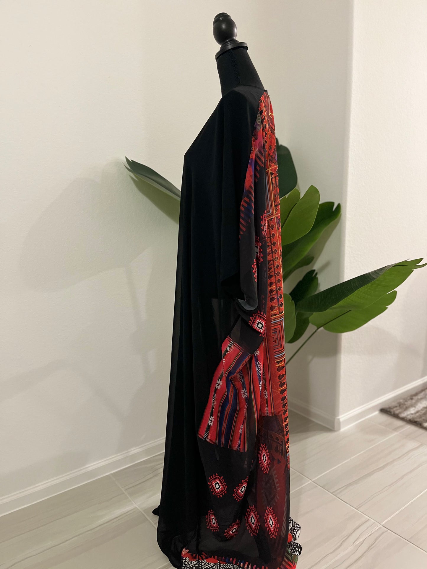 Oriental long abaya