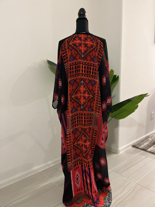 Oriental long abaya