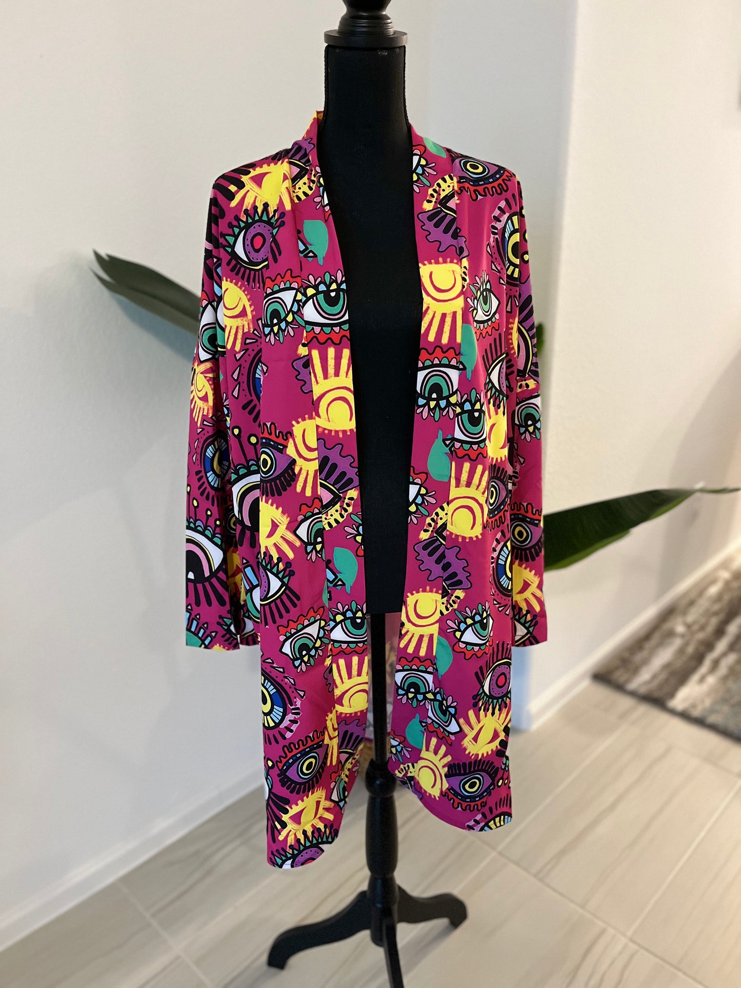 Purple eye jacket