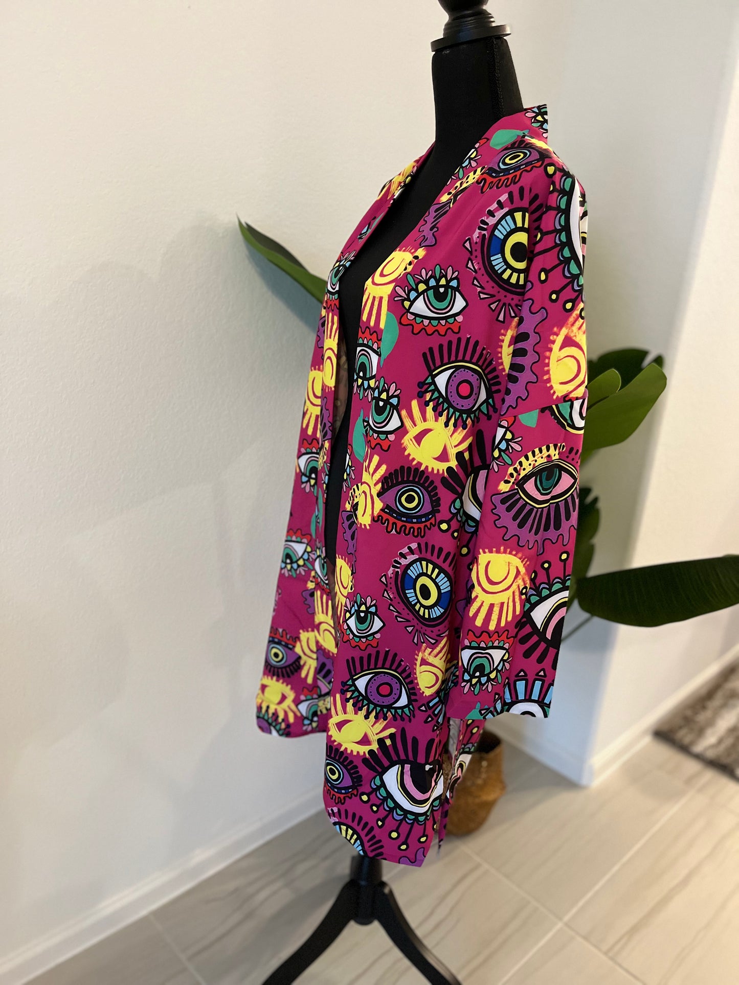 Purple eye jacket