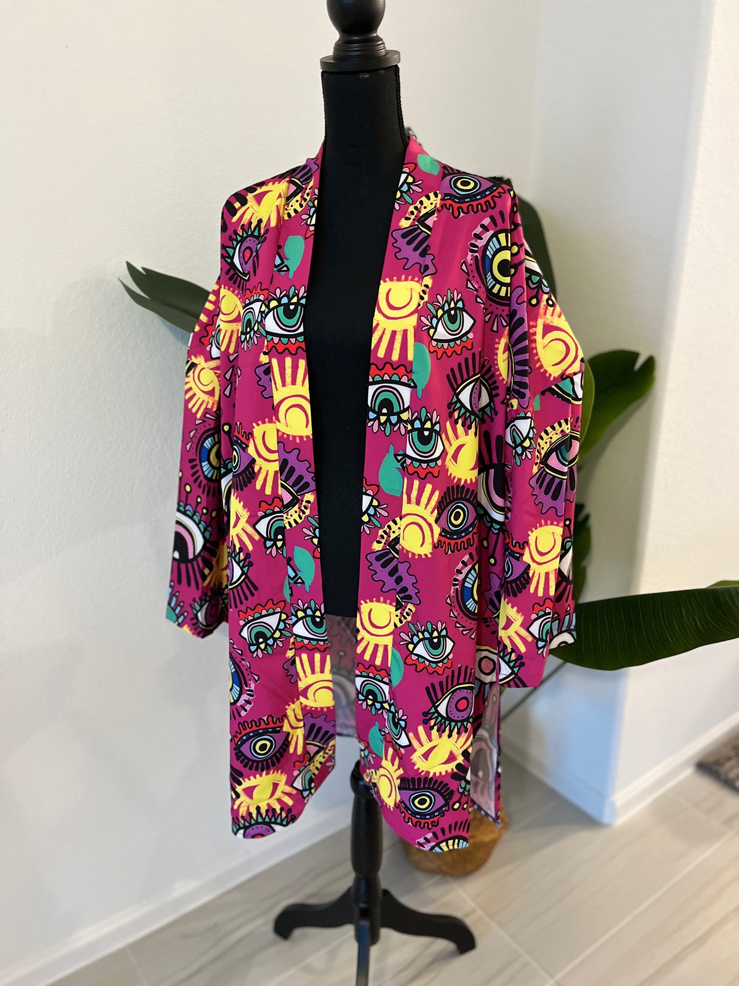 Purple eye jacket